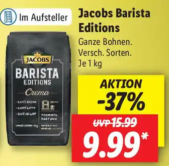 Lidl Jacobs Barista Editions 1 kg Angebot