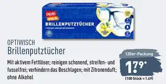 Aldi Nord Optiwisch  Brillenputztücher Angebot