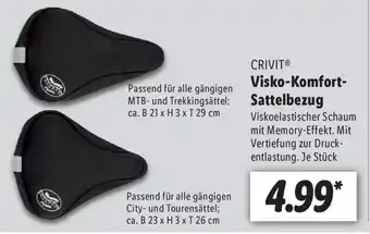 Lidl Crivit Visko Komfort Sattelbezug Angebot