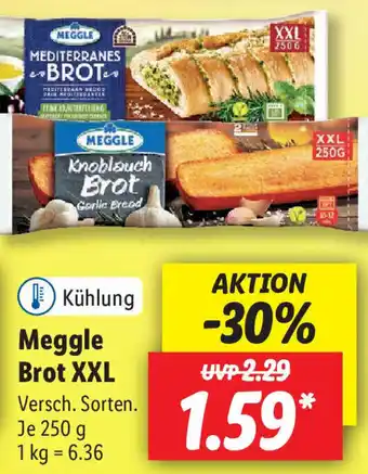 Lidl Meggle Brot XXL 250g Angebot