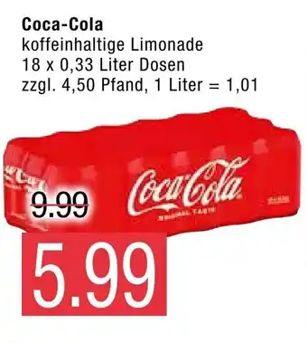 Marktkauf Coca-Cola 18*330 ml Angebot