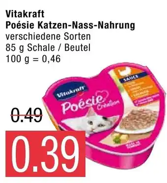 Marktkauf Vitakraft Poesie Katzen-Nass-Nahrung 85 g Angebot