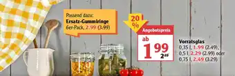 Globus Vorratsglas Angebot