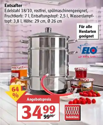 Globus Entsafter Angebot
