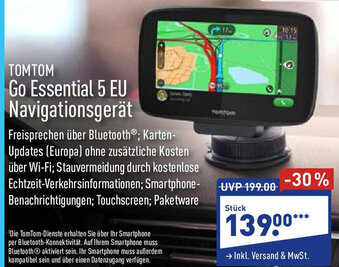 Aldi Nord Tomtom Go Essential 5 Eu Navigationsgerät Angebot