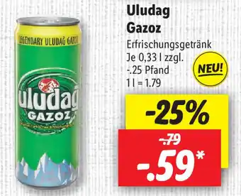 Lidl Uludag Gazoz 0,33 L Angebot