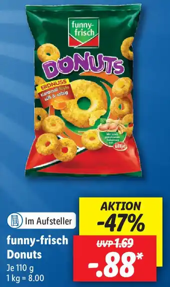 Lidl Funny Frisch Donuts 110 g Angebot