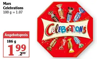 Globus Mars Celebrations 186g Angebot