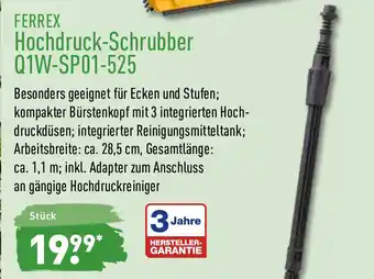 Aldi Nord Ferrex Hochdruck Schrubber Q1W SPO1 525 Angebot