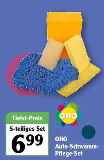 Globus OHO Auto-Schwamm Pflege Set Angebot