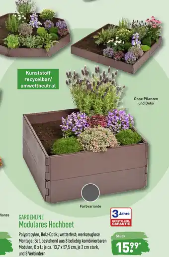 Aldi Nord Gardenline Modulares Hochbeet Angebot