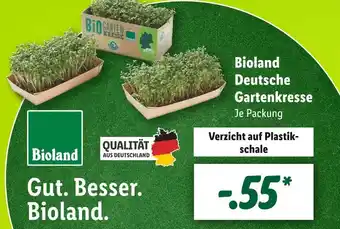 Lidl Bioland gartenkresse Angebot