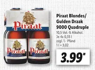 Lidl Piraat blondes/gulden draak 9000 quadruple Angebot