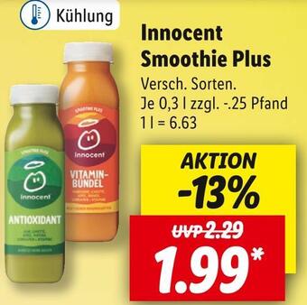 Lidl Innocent smoothie plus Angebot