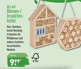 Aldi Nord Belavi Bienen, Insektenhotel Angebot