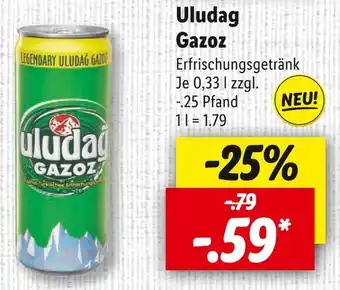 Lidl Uludag gazoz erfrischungsgetränke Angebot