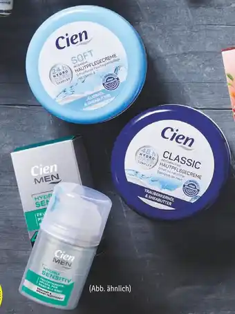 Lidl Cien men feuchtigkeitscreme oder hautpflegecreme Angebot