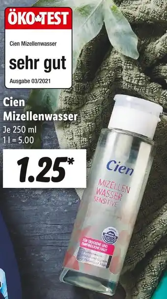 Lidl Cien mizellenwasser Angebot