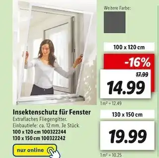 Lidl Insektenschutz für fenster Angebot