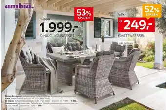 XXXLutz Ambia garden dining-loungeset Angebot