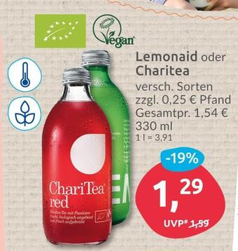 Budni Lemonaid oder charitea Angebot