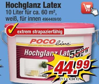 Poco Poco line hochglanz latex Angebot