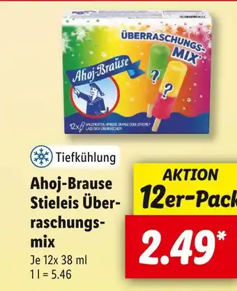 Lidl Ahoj-brause stieleis überraschungsmix Angebot