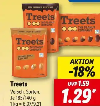 Lidl Treets schokolinsen Angebot