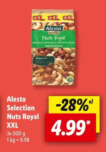 Lidl Alesto selection nuts royal xxl Angebot