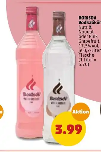 PENNY Borisov vodkalikör Angebot