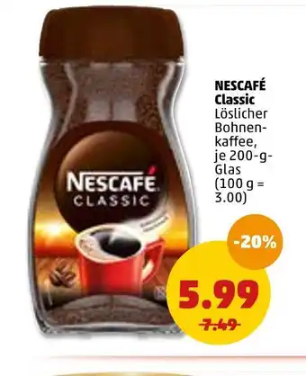 PENNY Nescafé classic kaffee Angebot