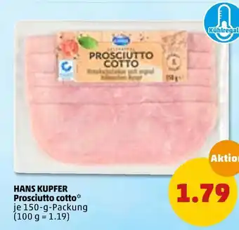 PENNY Hans kupfer prosciutto cotto Angebot