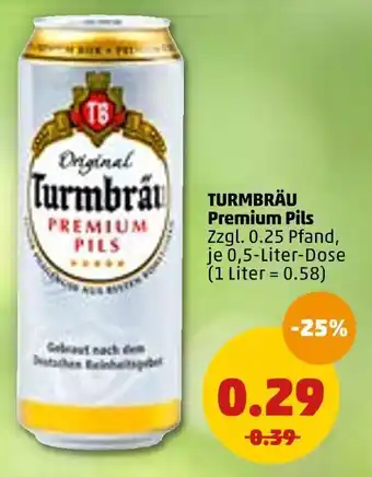 PENNY Turmbräu premium pils Angebot