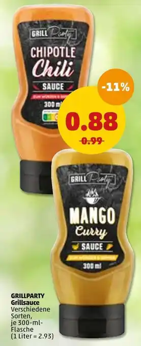 PENNY Grillparty grillsauce Angebot