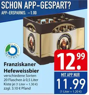 Famila Nord Ost Franziskaner hefeweissbier Angebot