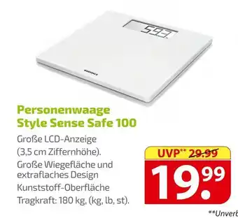 Famila Nord Ost Personenwaage style sense safe 100 Angebot