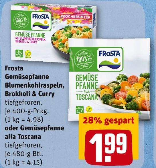 Frosta gemüsepfanne Angebot bei REWE