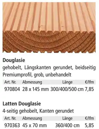 Holz Possling Terrassenbeläge douglasie oder latten douglasie Angebot