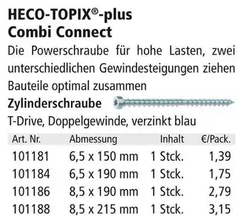 Holz Possling Heco-topix-plus combi connect Angebot