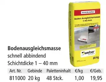 Holz Possling Weber bodenausgleichsmasse Angebot