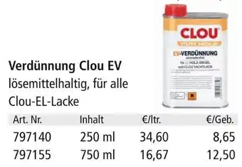 Holz Possling Clou verdünnung clou ev Angebot