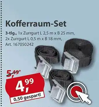 Sonderpreis Baumarkt Kofferraum-set Angebot