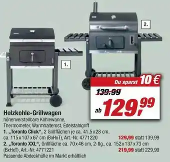 toom Baumarkt Holzkohle-grillwagen Toronto Click Oder XXL Angebot