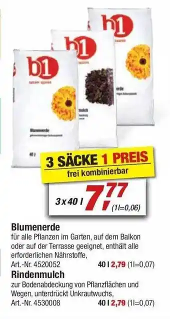 toom Baumarkt Blumenerde Oder Rindenmulch Angebot