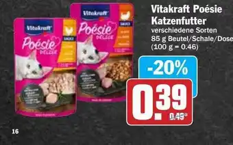 Hit Vitakraft Poésie Katzenfutter Angebot