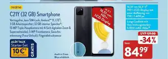 Aldi Nord Realme C21y (32gb) Smartphone Angebot