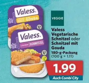 Combi Valess Vegetarische Schnitzel Oder Schnitzel Mit Gouda Angebot