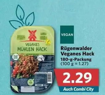 Combi Rügenwalder Veganes Hack Angebot