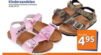 Action Kindersandalen Angebot