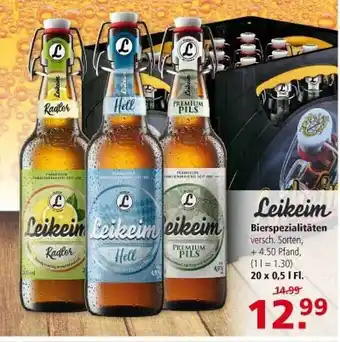 Multi Markt Leikeim Bierspezialitäten Angebot